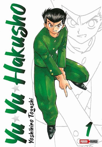 Panini Manga Yu Yu Hakusho N.1, De Yoshihiro Togashi., Vol. 10. Editorial Panini, Tapa Blanda, Edición 1 En Español, 2020