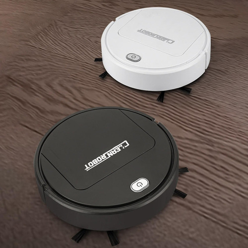 New Aspirador Robótico 3 En 1 - Negro