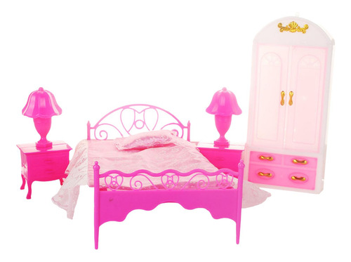 4x 1:6 1:12 Modelo De Dormitorio De Casa De Muñecas Para
