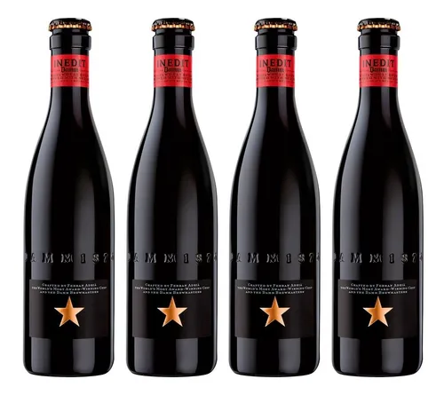 Cerveza Estrella Damm Inedit 330 Ml Pack X4 Porrones