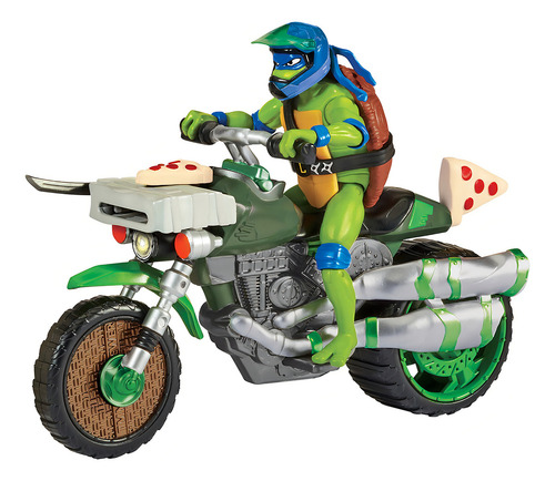 Tartarugas Ninja Caos Mutant Ninja Kick Cycle Leonardo Sunny