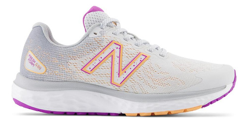 Tenis New Balance Fresh Foam 680 V7 Mujer-gris Claro