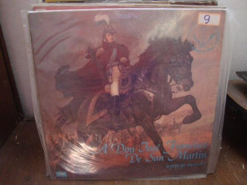 Vinilo Don Jose Francisco De San Martin Epopeya Criolla A F2