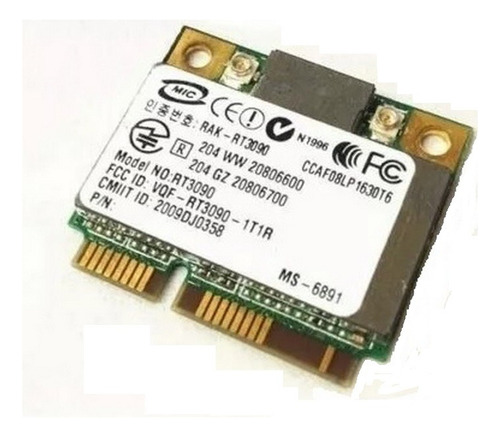 Placa Wireless Wifi Rt3090 Ms6891 Notebook Lenovo G480 (Usado)