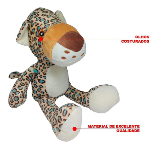 Brinquedo Pet Pelúcia Para Cães E Gatos Cor Tigre Desenho Tigre