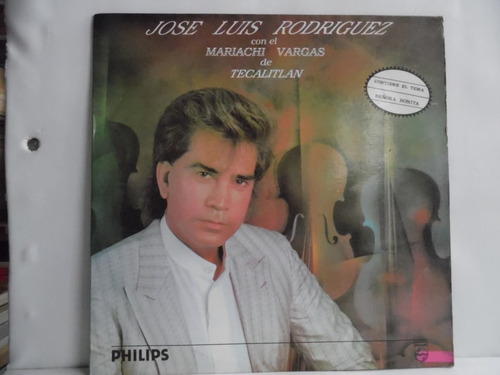 Jose Luis Rodríguez Con El Mariachi Vargas De Tecalitlan/ Lp