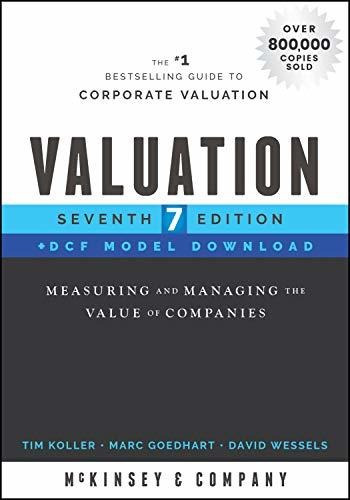 Book : Valuation Measuring And Managing The Value Of...