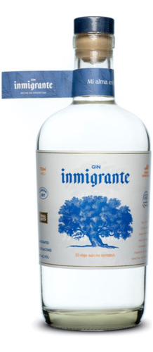 Gin Inmigrante London Dry 750 Ml Fullescabio Oferta