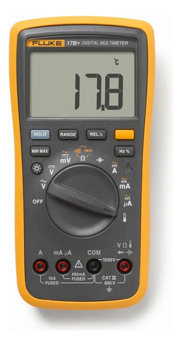 Multímetro Digital Con Temperatura Cat Iii Fluke-17b+ Esp