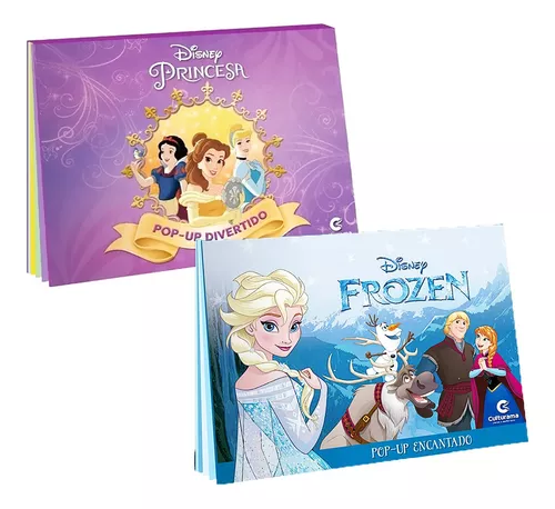 Kit Livro Infantil Aprender E Divertir Disney - Princesas - 4