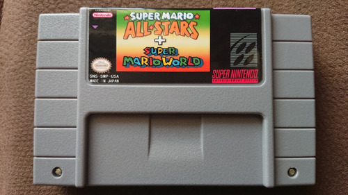 Super Mario All Stars Snes Repro,nuevo Y Guardando Partidas 