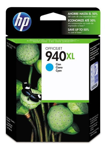 Cartucho De Tinta Hp 940xl C4907ab Ciano 18004