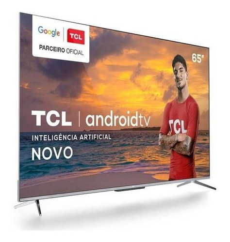 Smart Tv Tcl Led 4k 65 Android Tv, Google Assistant -65p715