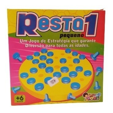Imagem 4 de 5 de Kit Com 5 Jogos Pedagógicos Resta 1 - Mini Toys