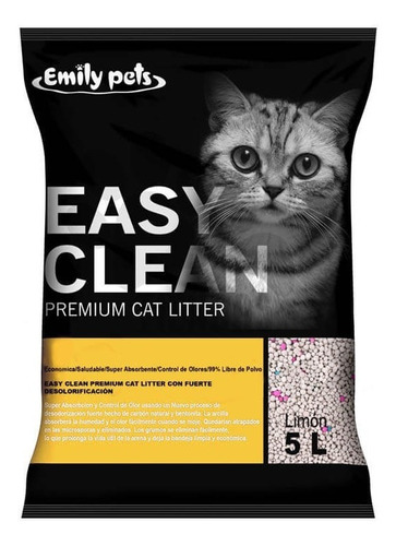 Easy Clean Arena Aglutinante Para Gatos 4 Kg