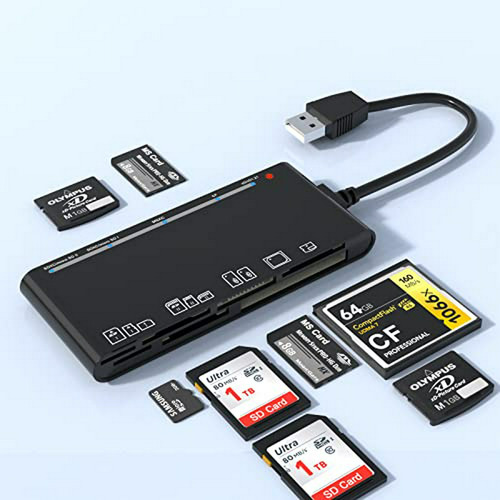 Lector De Tarjetas 7 En 1 Usb 3.0