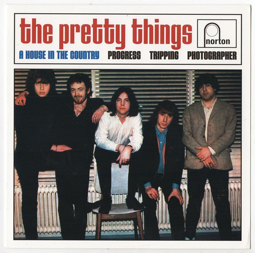 The Pretty Things House In The Country Vinilo 45 Ep 4 Tracks