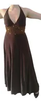Comprar Vestido Largo Fiesta Madrina Evento Gala Brillo Movimiento M