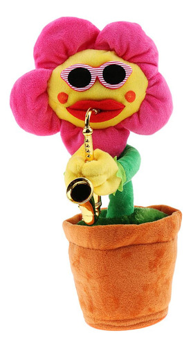 Regalo Girasol Divertido Con Saxofón - Canto Bailando Regalo