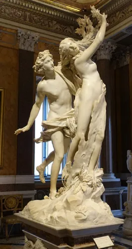 Dafne Y Apolo De Barberini, Escultura Deco Impresión 3d