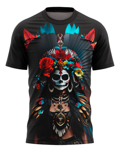 Playera Día De Muertos - Calavera - Catrin - Catrina