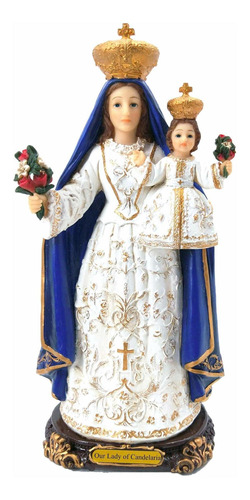 Figura Decorativa Papa Noel Texto Ingl  Our Lady Of 12.0 In
