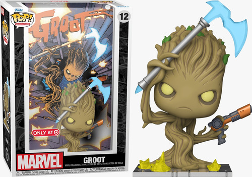 Funko Pop 12 Comic Cover: Marvel Groot