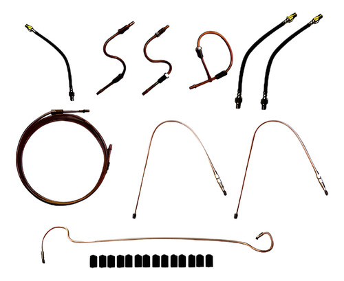 Kit Cañerias De Freno Todas +flexibles (10 Pieza