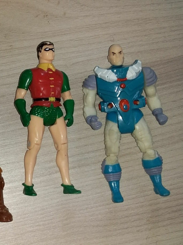 Lote 2 Super Powers Robin Y Freezer Dc Toy Biz 1989 Kenner 