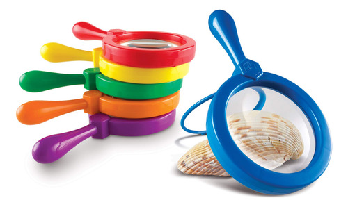 Magnifiers Learning Resources Jumbo, 6 Piezas, Para Niños Ma