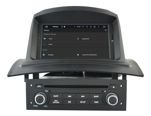Radio Navi Gps Bluetooth Renault Megane 2 Android 9 64gb 4gb