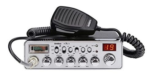 Uniden Pc78ltd - Radio Cb De 40 Canales Pc78ltx Plateado