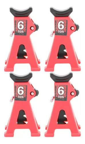 Soporte Metal Rojo Rojo, 4 Piezas, Mini Aleación Aluminio