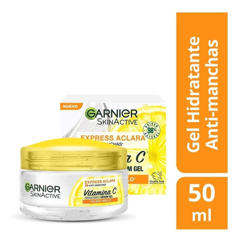 Gel hidratante con vitamina C Garnier Skin Active de 50mL
