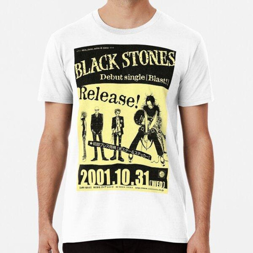 Remera Nana The Black Stones Band Spread (póster De Conciert