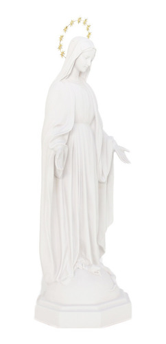 Nossa Senhora Das Graças 65cm P/ Exterior - Pó De Mármore