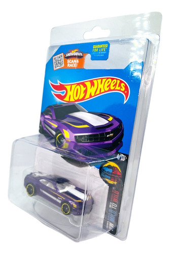 Hot Wheels Camaro Ss 2010 Chevrolet Escala 1:64 Blister Pro Púrpura