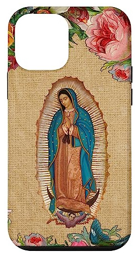 Funda Para iPhone 12 Mini Our Lady Virgen De Guadalupe-022