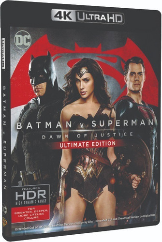Batman V Superman: Dawn Of Justice Bluray 4k Uhd 25gb | Cuotas sin interés
