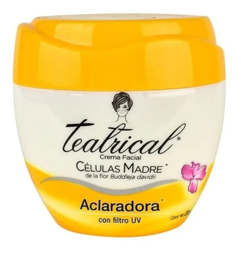 Teatrical Crema Facial Aclaradora Células Madre 100g