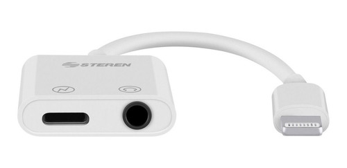 Adaptador Lightning Para Audio 3,5mm Y Carga | Pod-455