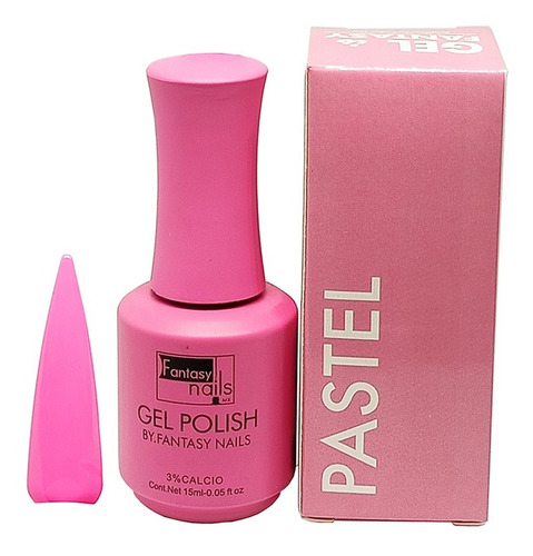 Gel Semipermanente 3 Pasos Polish Fantasy Color A Elegir