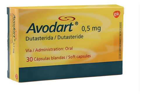 Avodart 30 Capsulas | Dutasteride