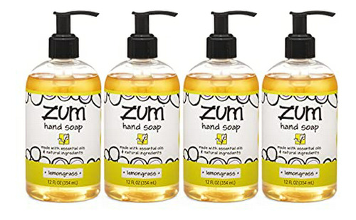 Limpiadores Para Manos - Zum Hand Soap - Lemongrass - 12 Fl 