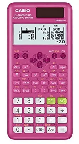 Segunda imagen para búsqueda de calculadora cientifica rosada