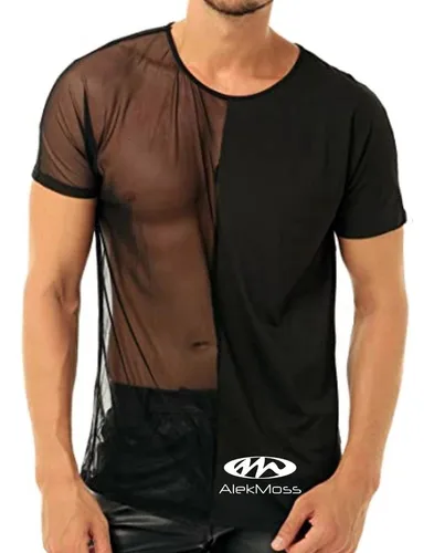 Camisetas Para Hombre En Malla Y Licra