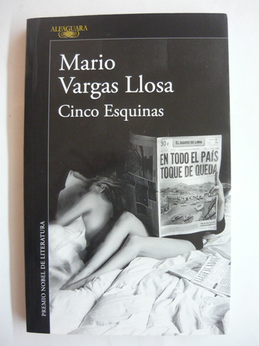 Cinco Esquinas, Mario Vargas Llosa, Alfaguara