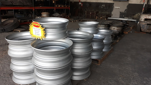 Roda Raiada De Aço 295 22,5 X 8,25 Para Carreta Semirreboque