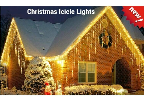 5m Navidad Decoración Exterior Estrella Luz Cadena A