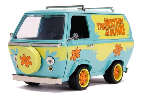 Van Mystery Machine Scooby Doo C/figuras 1/24 - Jad31720